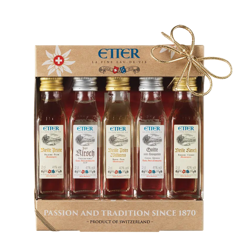 Etter 5er Miniset mixed 41% Vol. 10 cl