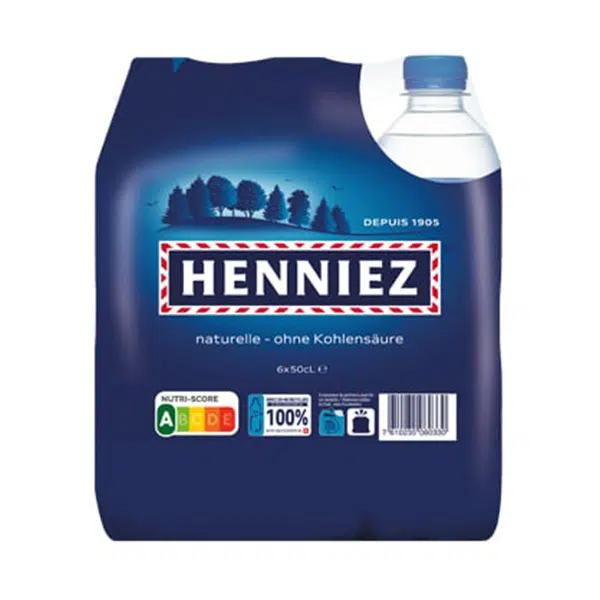 Henniez Blau Still – 24 x 50 cl PET – Bild 2