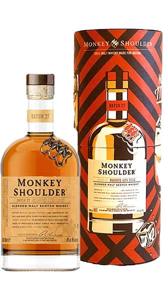 Monkey Shoulder Blended Malt Whisky 40% – 70 cl