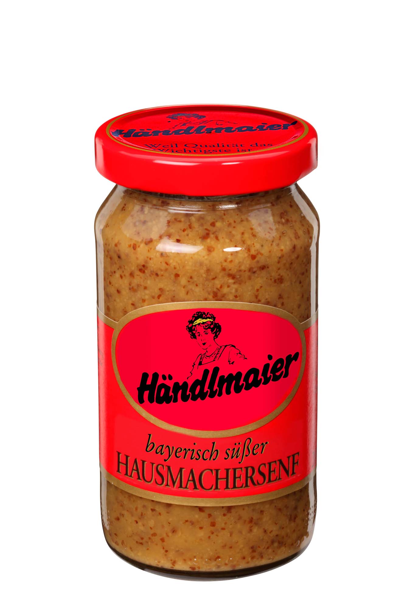Händlmaier süßer Hausmachersenf Glas 200ml