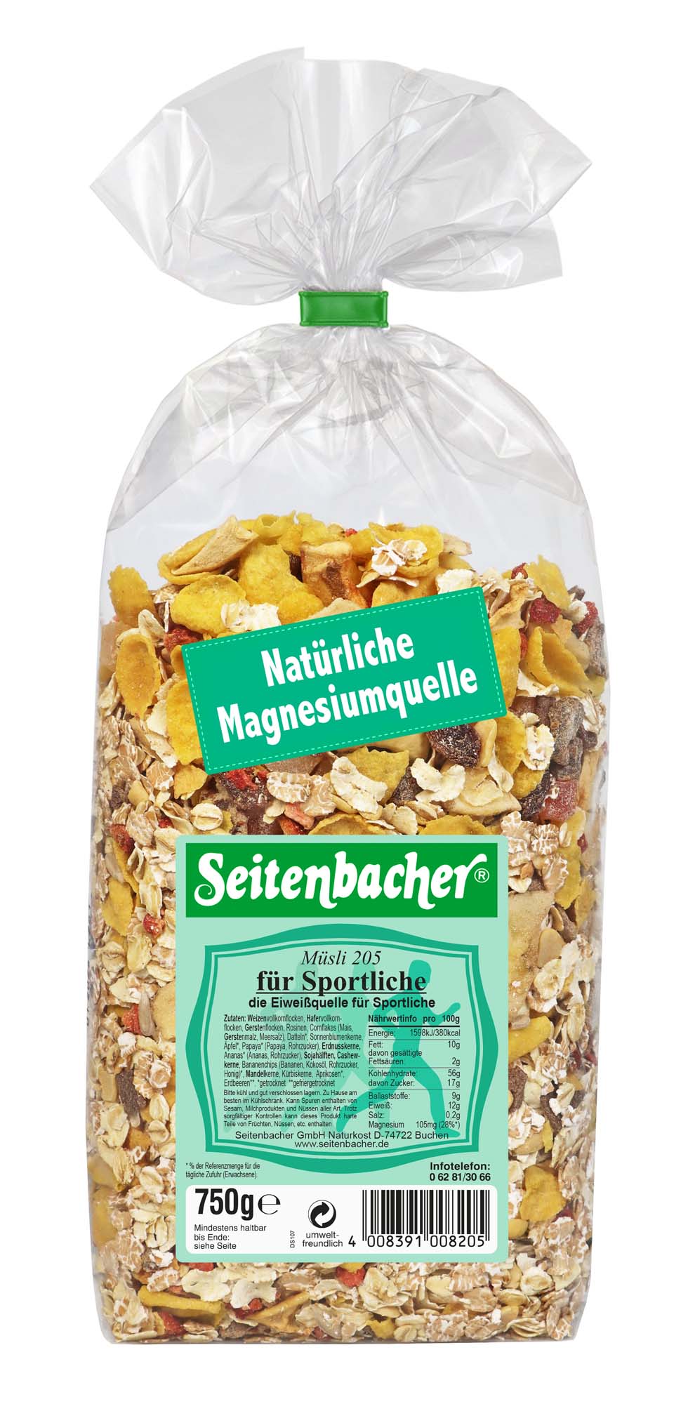 Seitenbacher für Sportliche #205 750g